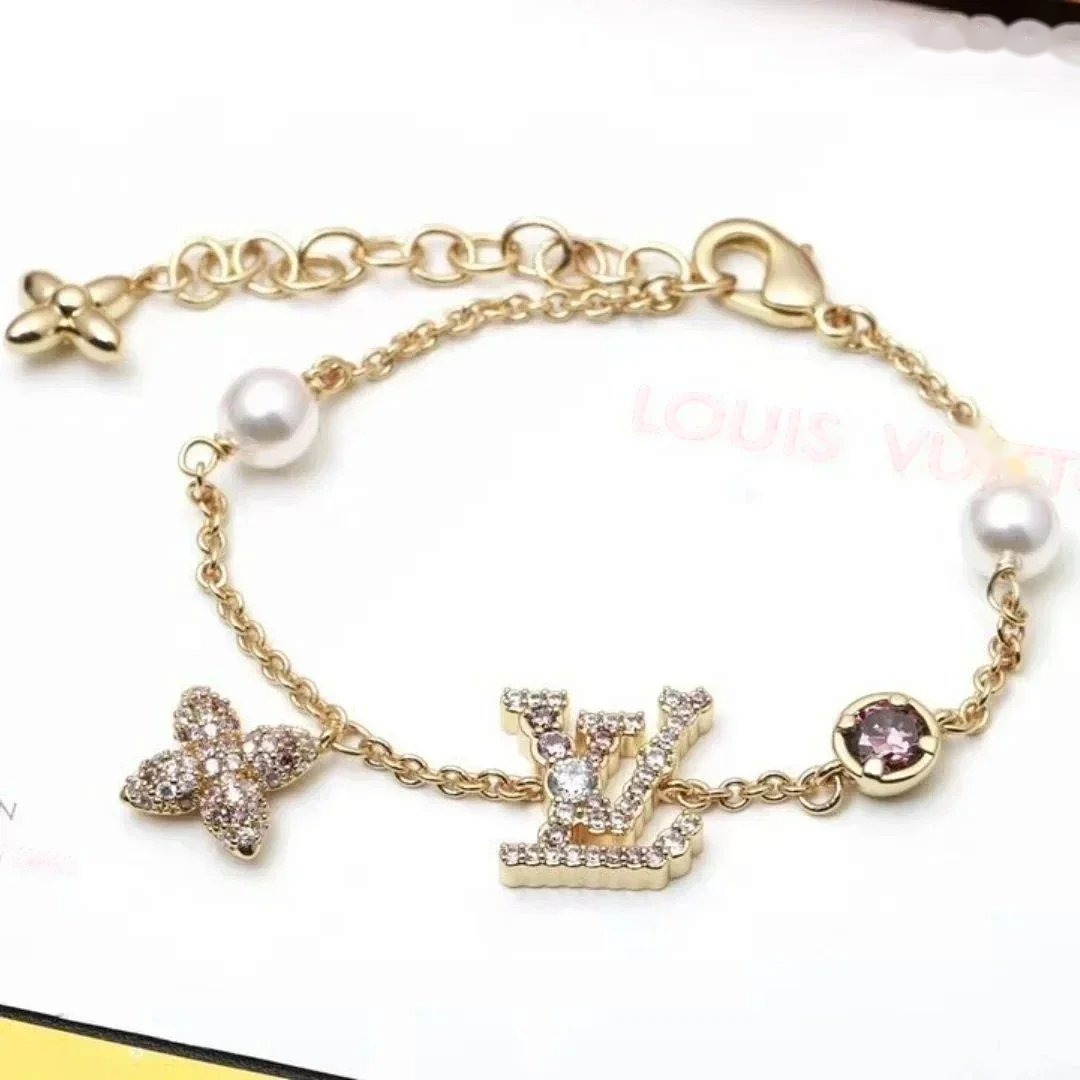 Louis Vuitton Bracelet Floral Mother-of-Pearl