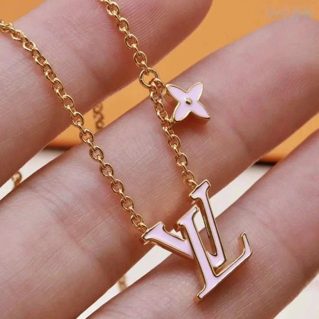 Louis Vuitton Necklace Pink